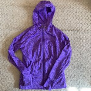 Athleta purple hoodie